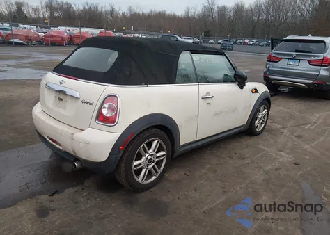 2015 Mini Convertible Cooper из США, поврежденный, VIN WMWZN3C55FT862023